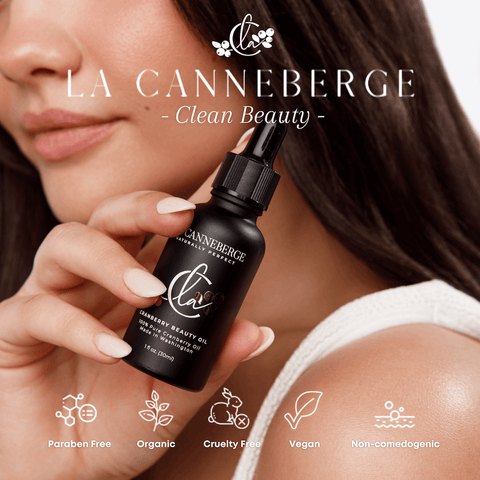 LA CANNEBERGE Organic Pure Cranberry Beauty Oil .17 FI Oz